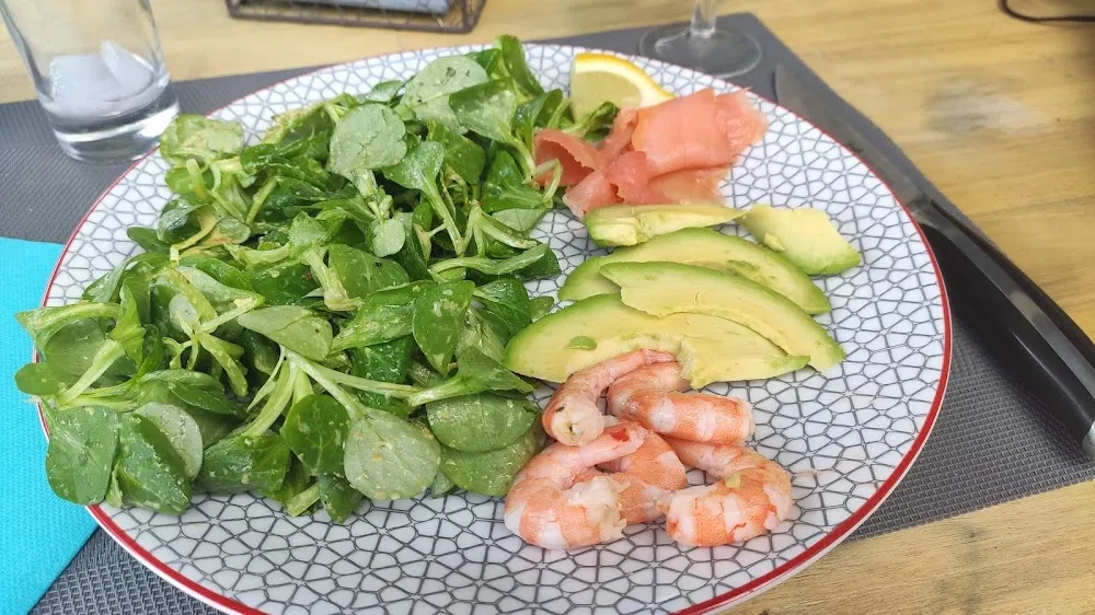 Avocat Crevettes Saumon